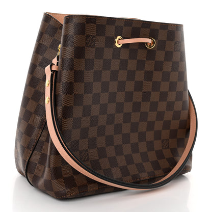 Louis Vuitton Damier Ebene Neonoe MM Venus Pink 3 of 9