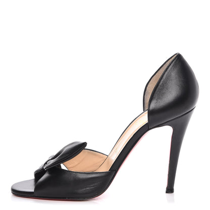 Christian Louboutin Nappa Livree 100 Pumps 39.5 Black 1 of 15