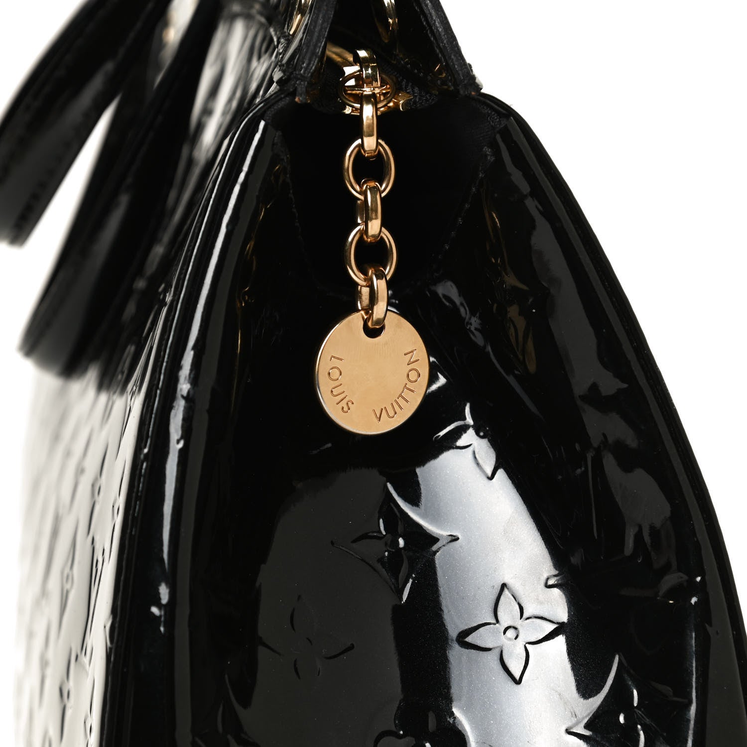 Louis Vuitton Vernis Brea MM Black 12 of 13