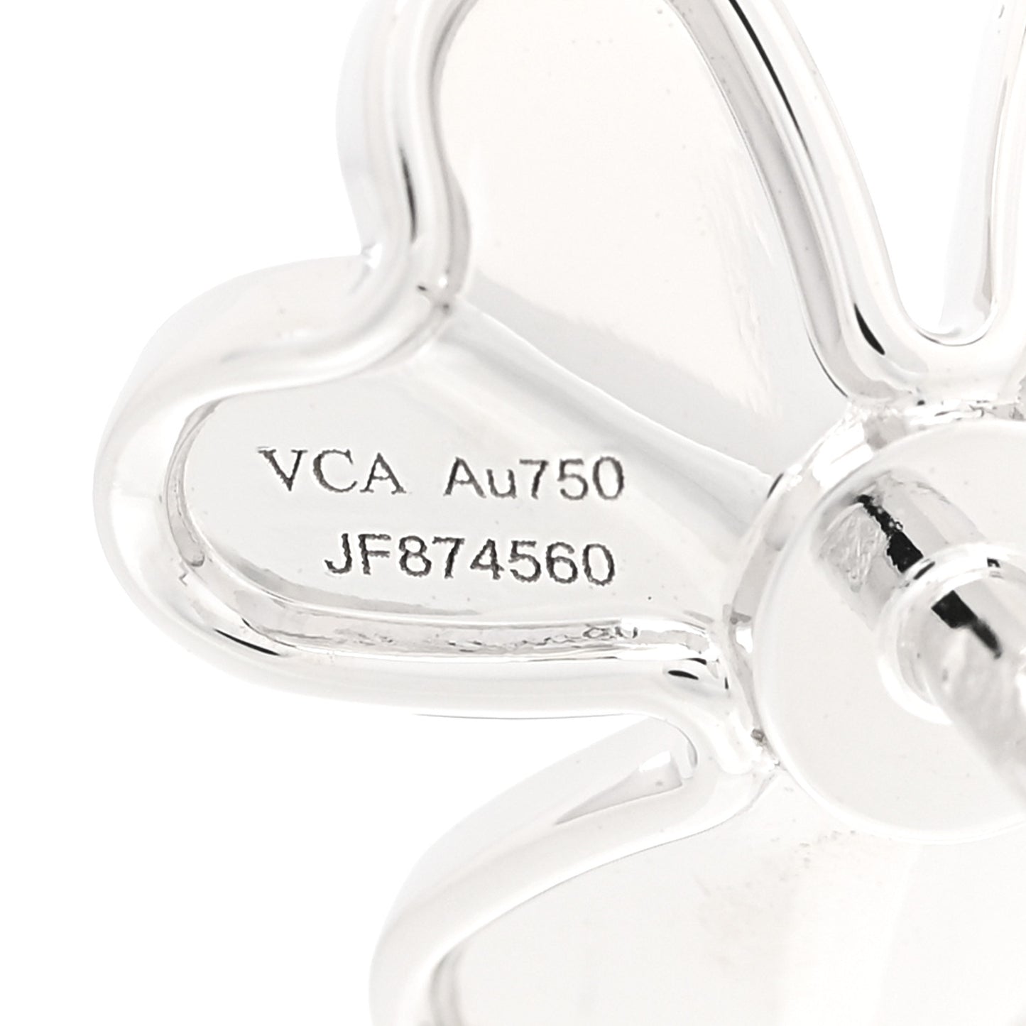 18K White Gold Diamond Mini Frivole Earrings