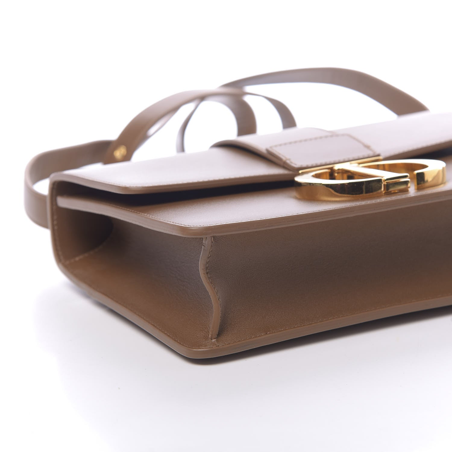 Christian Dior Smooth Calfskin 30 Montaigne Flap Bag Brown 8 of 10