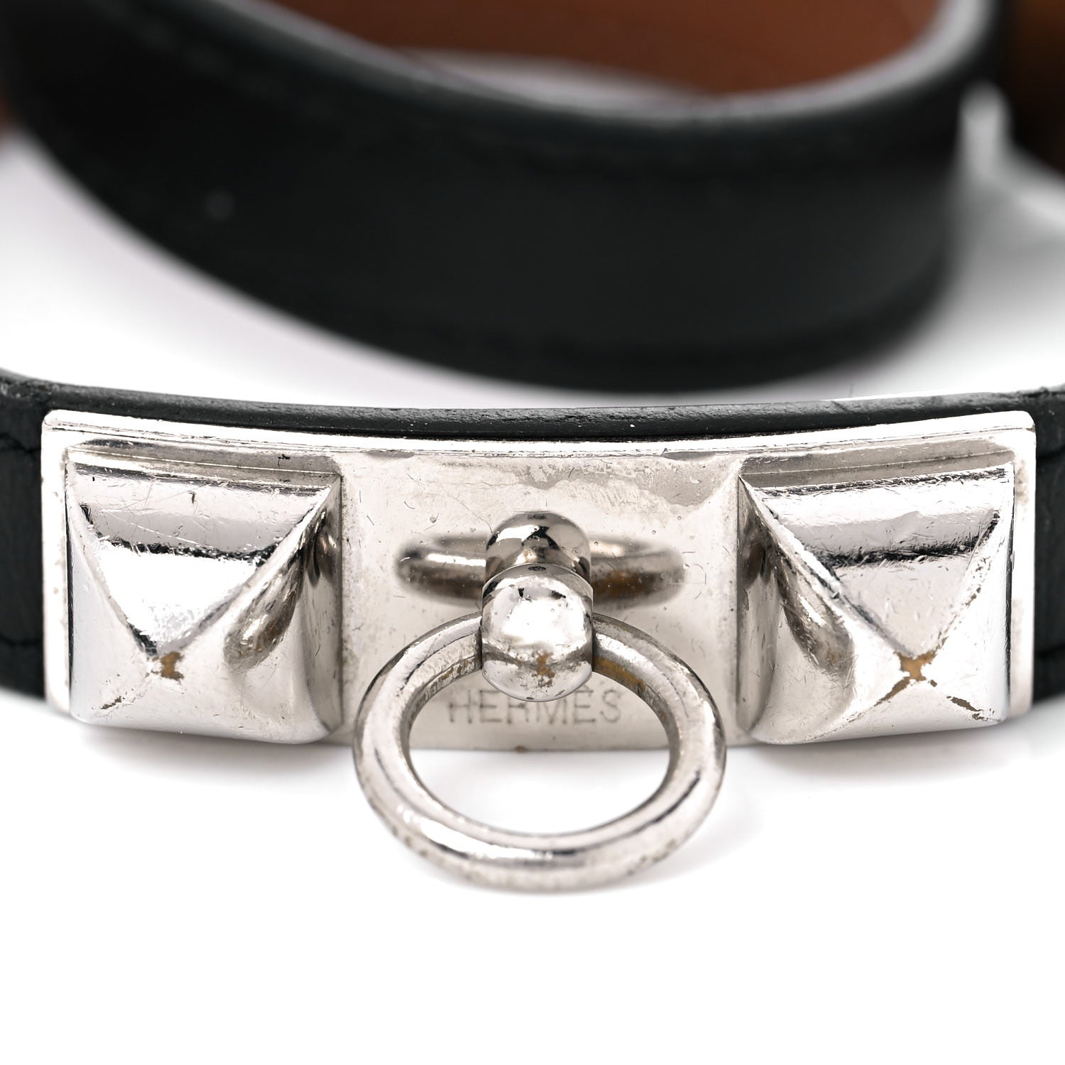 Hermes Swift Rivale Double Tour Bracelet Black 11 of 11