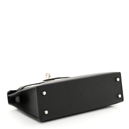 Hermes Epsom Mini Kelly Sellier 20 Black 4 of 12