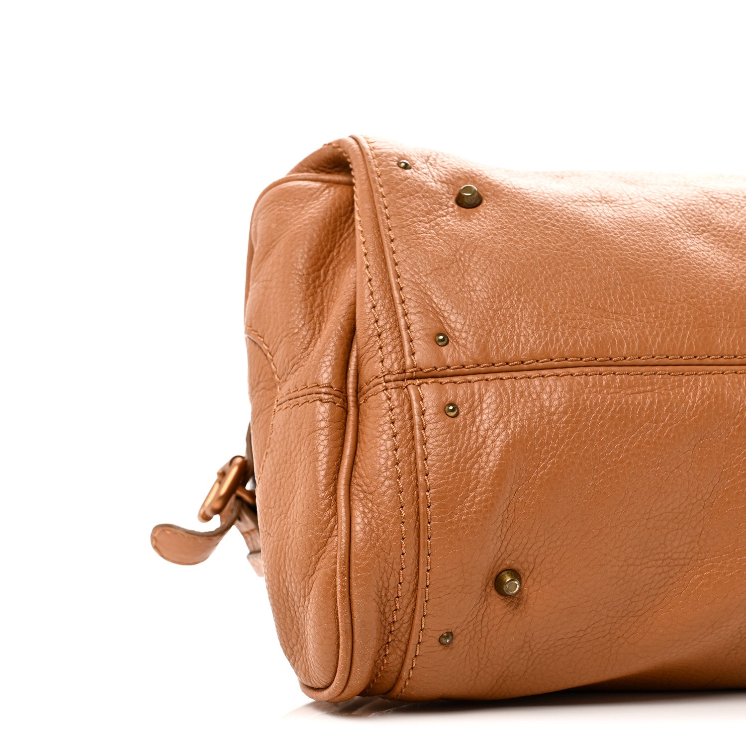 Chloe Calfskin Medium Paddington Satchel Tan 8 of 9