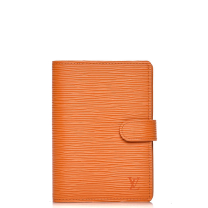 Louis Vuitton Epi Small Ring Agenda Cover Mandarin 1 of 9