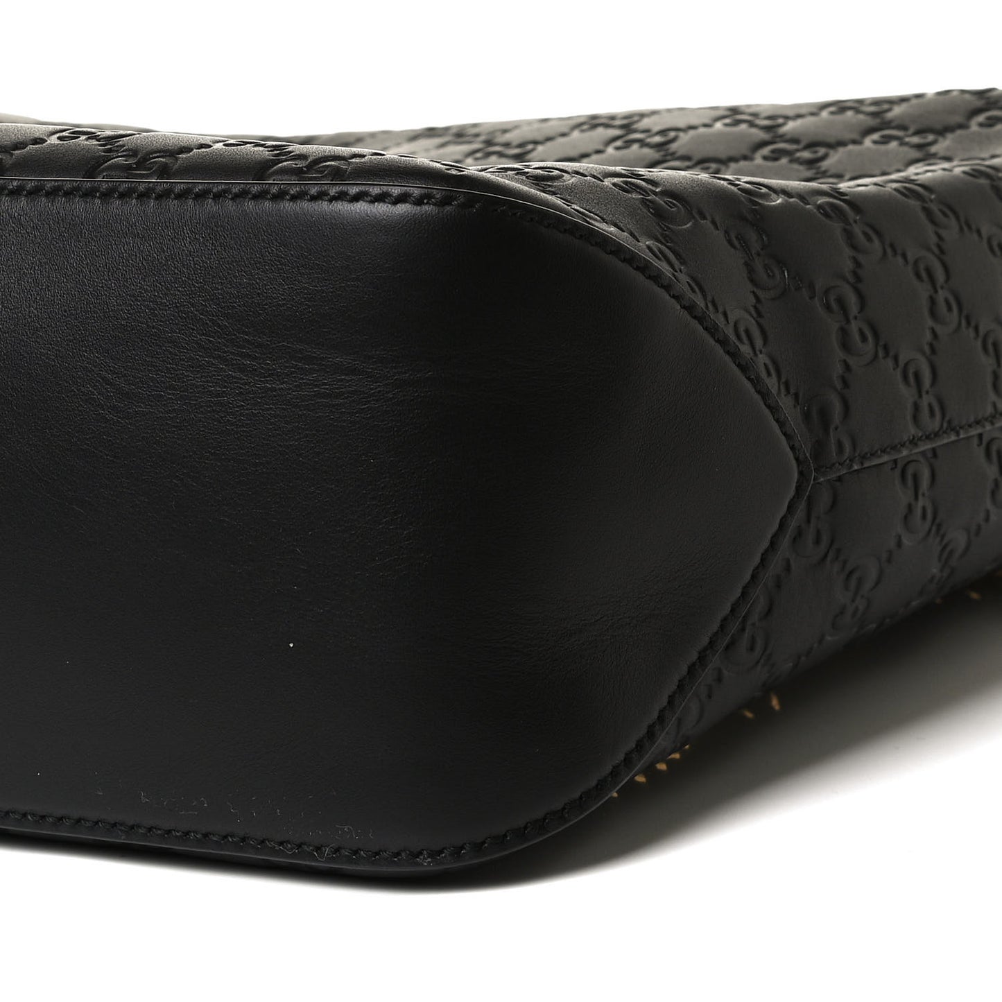 Guccissima Signature Large Linea A Hobo Black