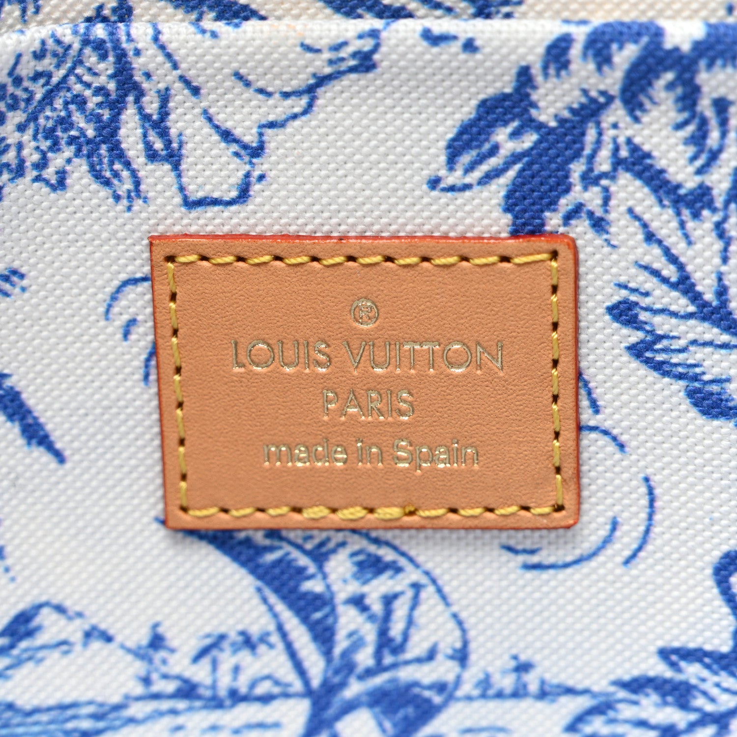 Louis Vuitton Monogram Giant By The Pool 2.0 Felicie Pochette Chain Wallet Lagoon Blue 6 of 9