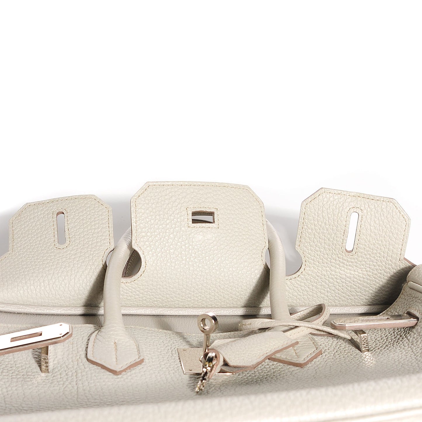 Togo Birkin 30 Gris Perle