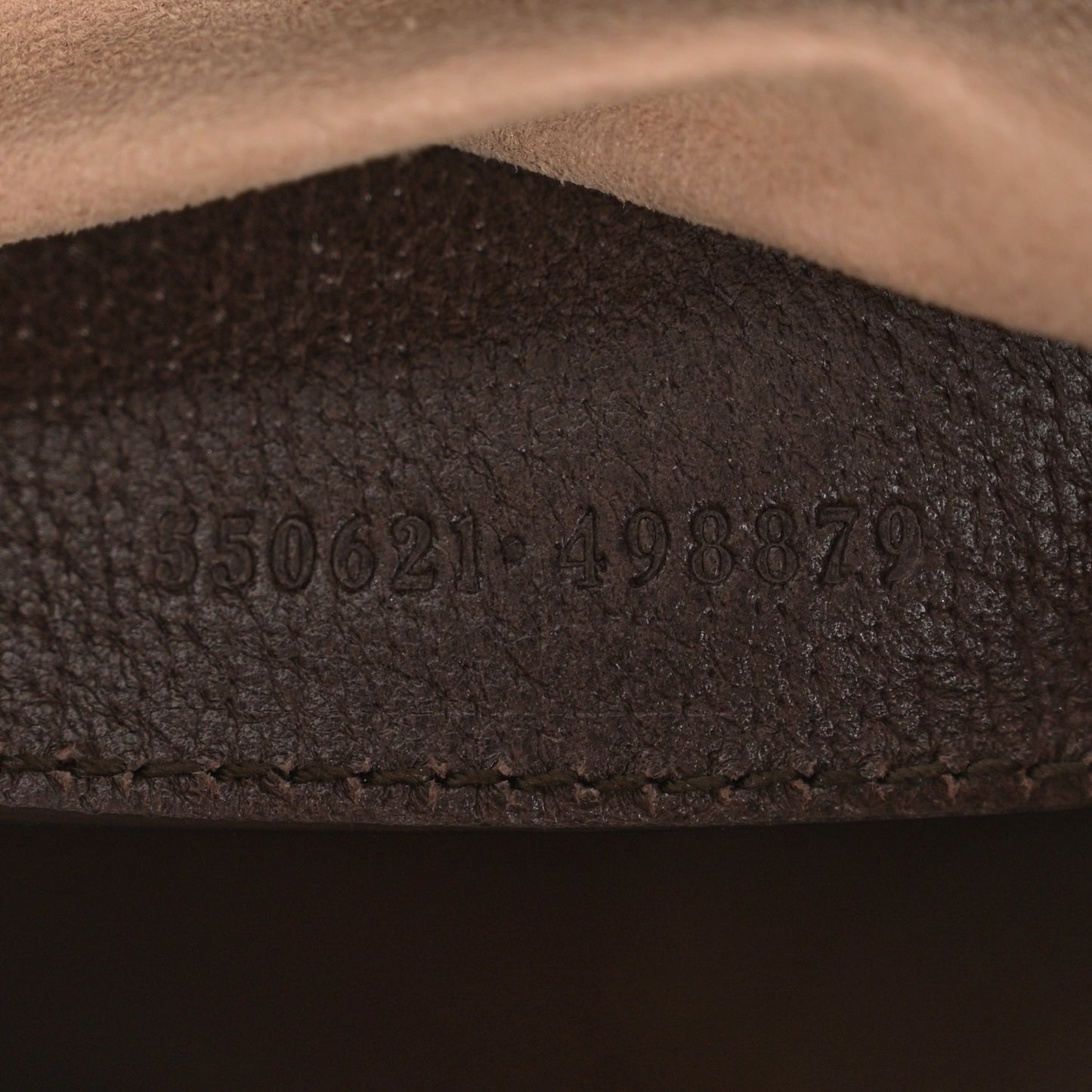 GG Supreme Monogram Web Small Ophidia Bucket Bag Brown