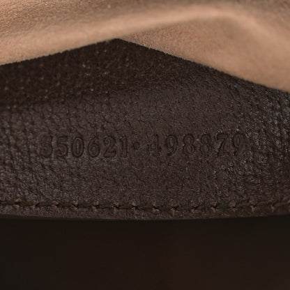 Gucci GG Supreme Monogram Web Small Ophidia Bucket Bag Brown 7 of 11