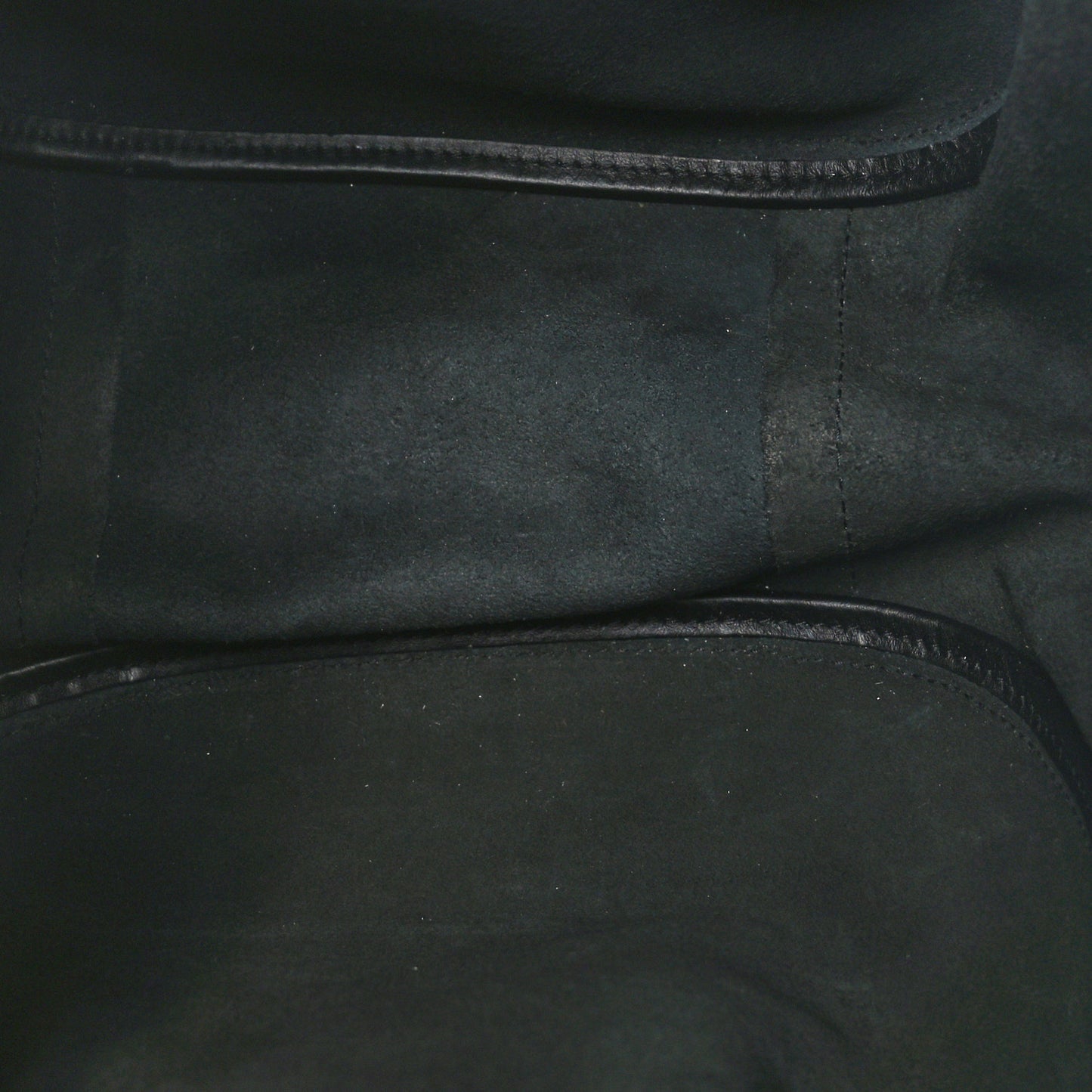 Calfskin Small Ruched Tote Black