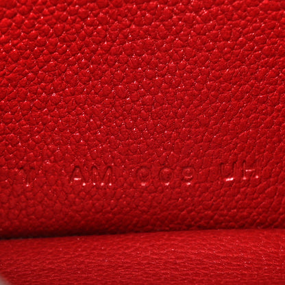 Hermes Evercolor Chevre Mysore Swift Les Petits Chevaux Card Holder Piment Rose Lipstick Rose Texas Rouge De Coeur 7 of 9