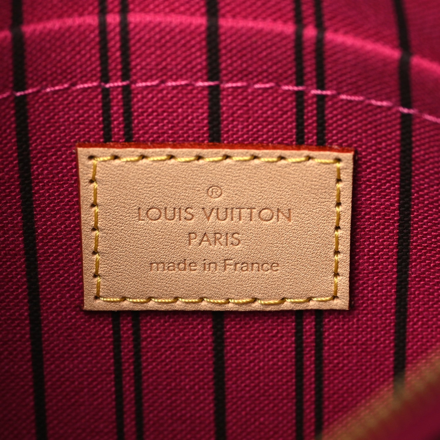 Louis Vuitton Monogram Neverfull PM Pochette Pivoine 6 of 6