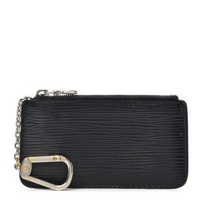 Louis Vuitton Epi Key Pouch Black 1 of 7