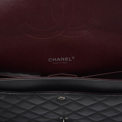 Chanel Lambskin Quilted Maxi Double Flap Black 7 of 11