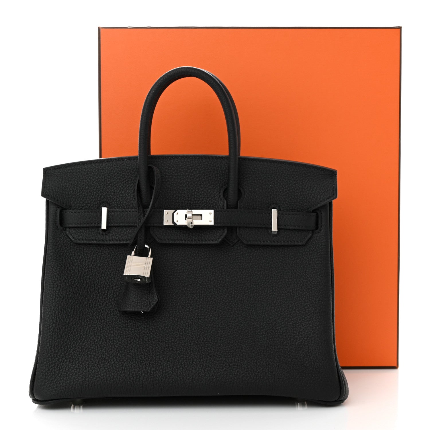 Hermes Togo Birkin 25 Black 11 of 11