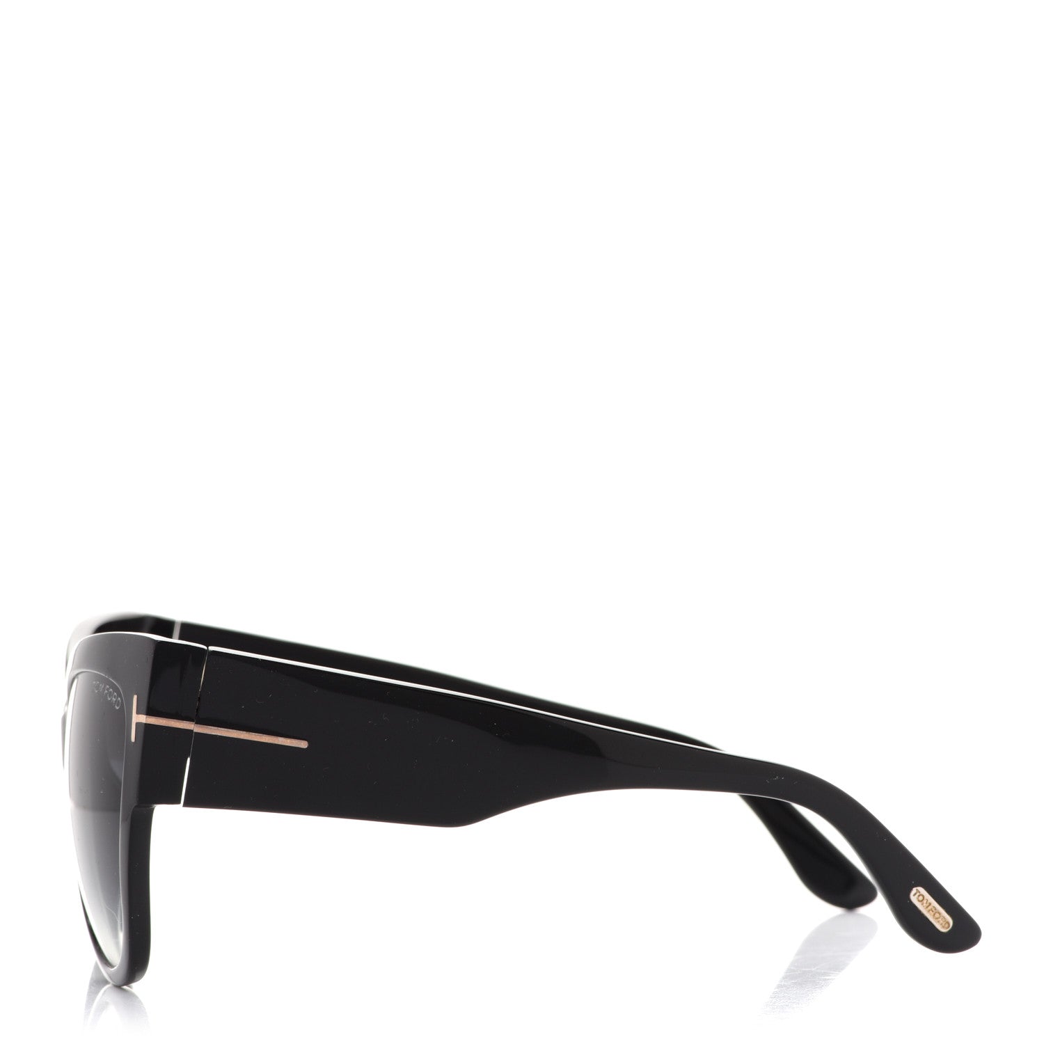 Tom Ford Acetate Anoushka Cat Eye Sunglasses TF371 Black 3 of 9