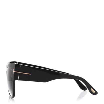 Tom Ford Acetate Anoushka Cat Eye Sunglasses TF371 Black 3 of 9