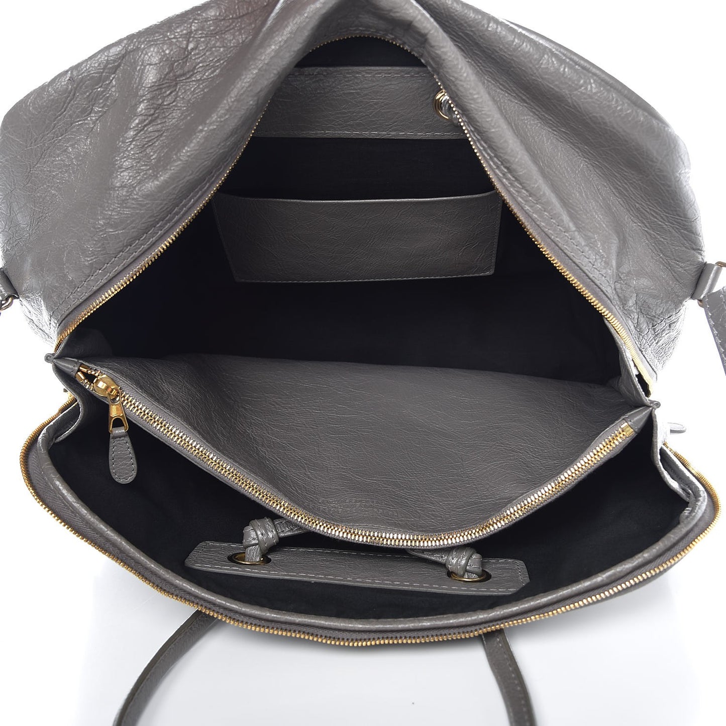 Agneau Medium Blanket Square Tote Grey