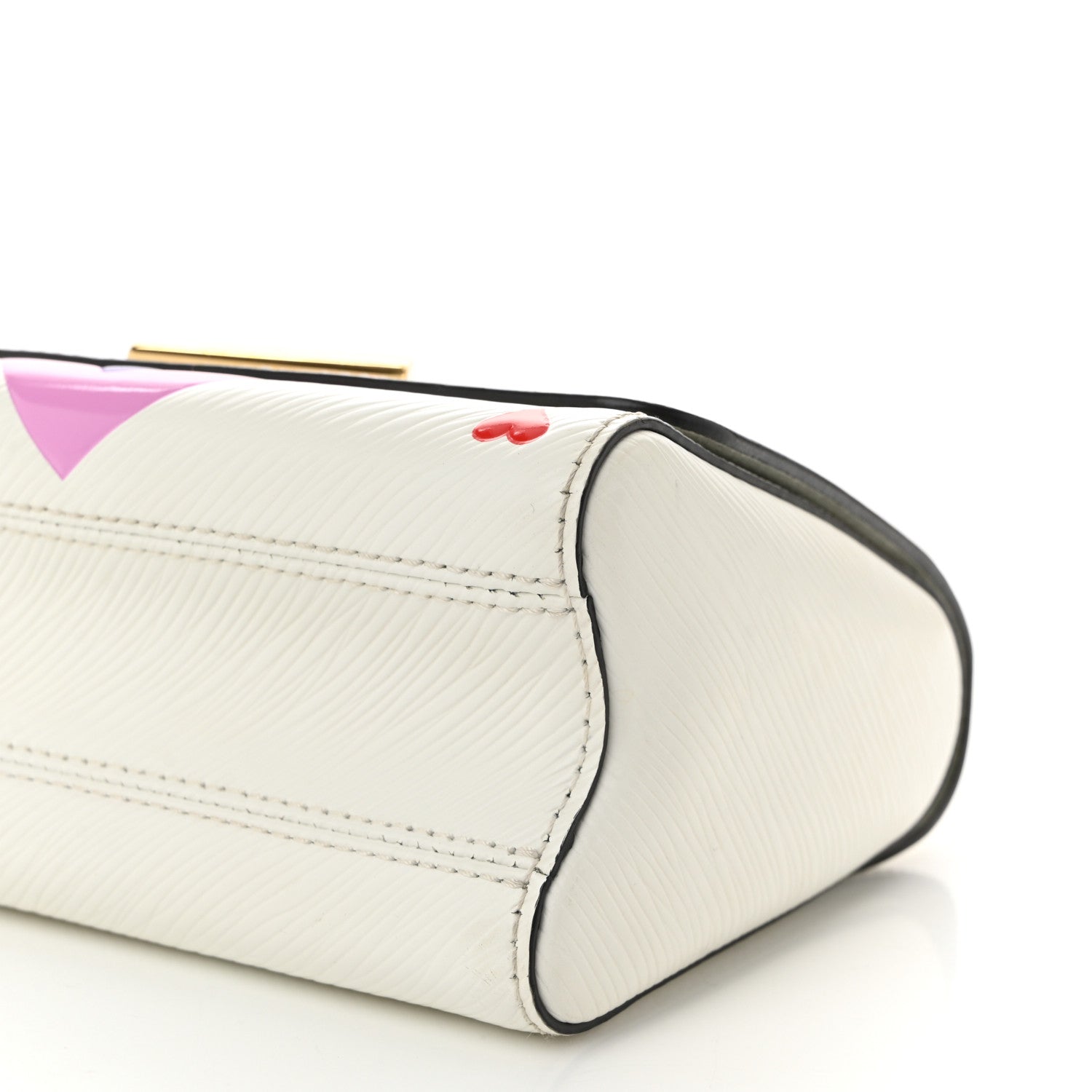 Louis Vuitton Epi Game On Twist PM White 9 of 10