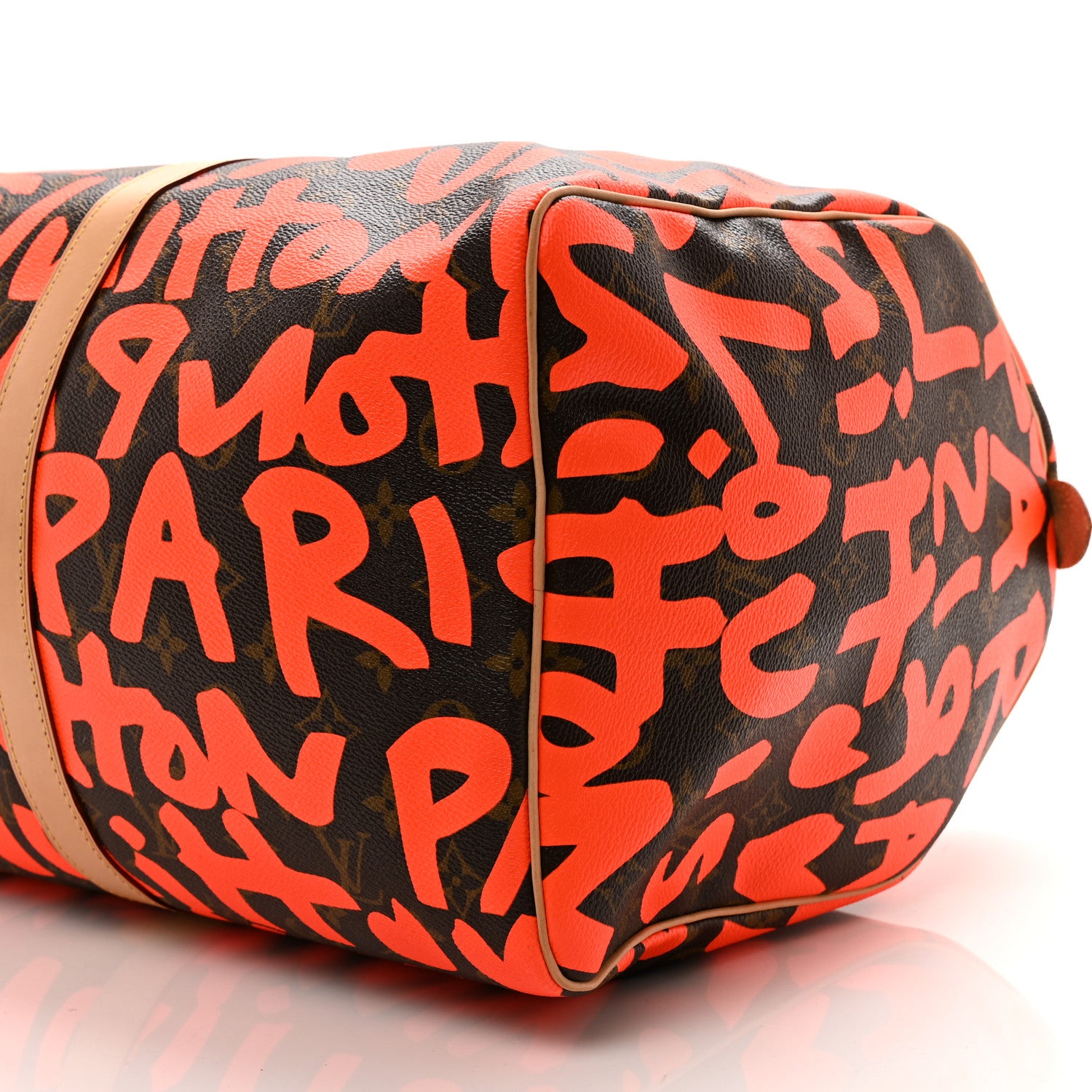 Louis Vuitton Monogram Graffiti Keepall 50 Orange 9 of 9