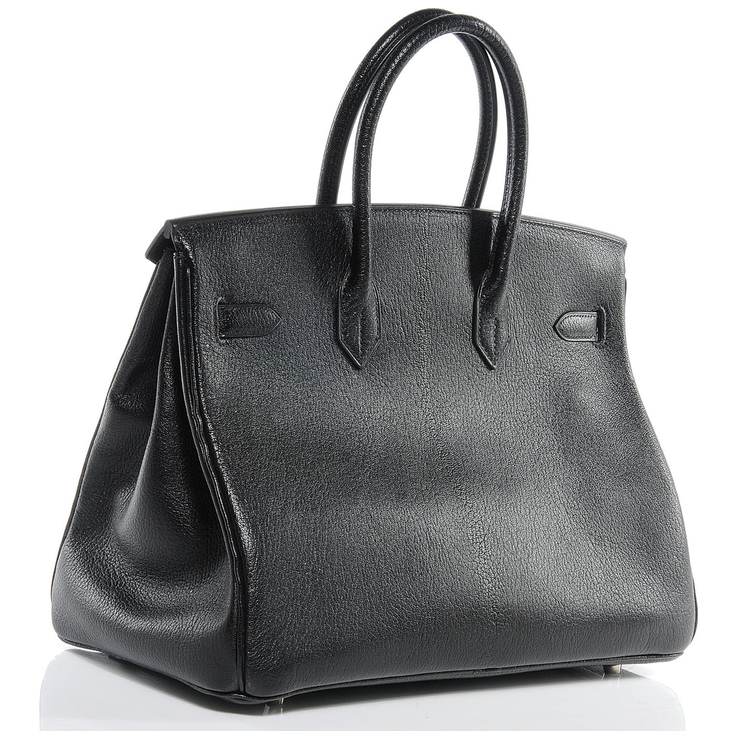 Chevre Birkin 35 Black