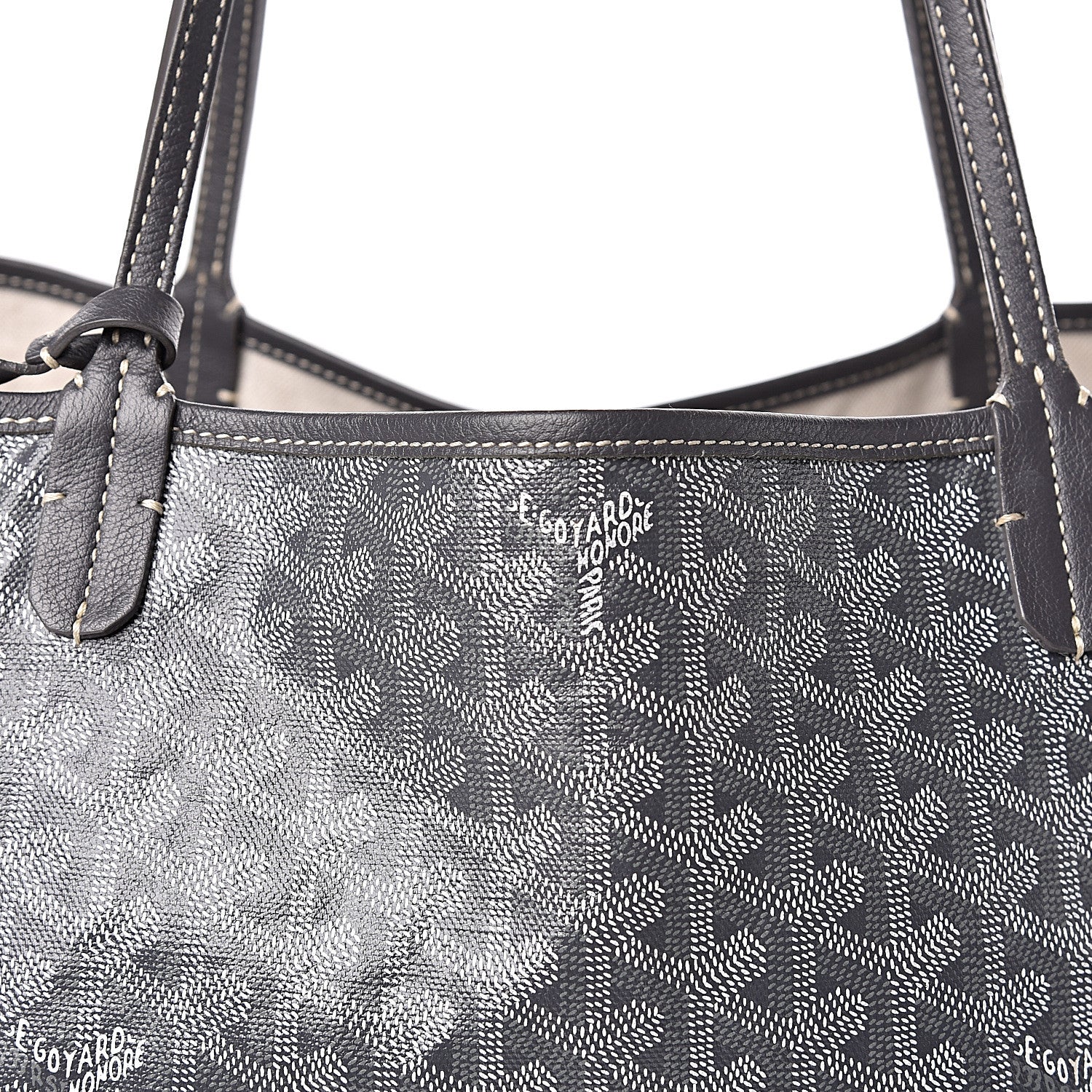 Goyard Goyardine Saint Louis GM Grey 16 of 16