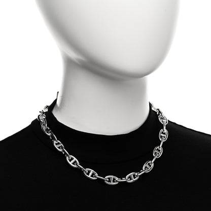 Hermes Sterling Silver MM Chaine D'Ancre Necklace 2 of 6