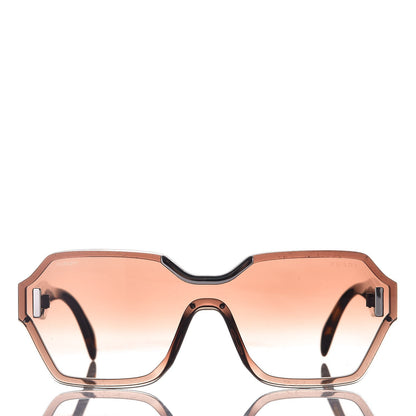 Prada Geometric SPR 15T Sunglasses Tortoise 2 of 8