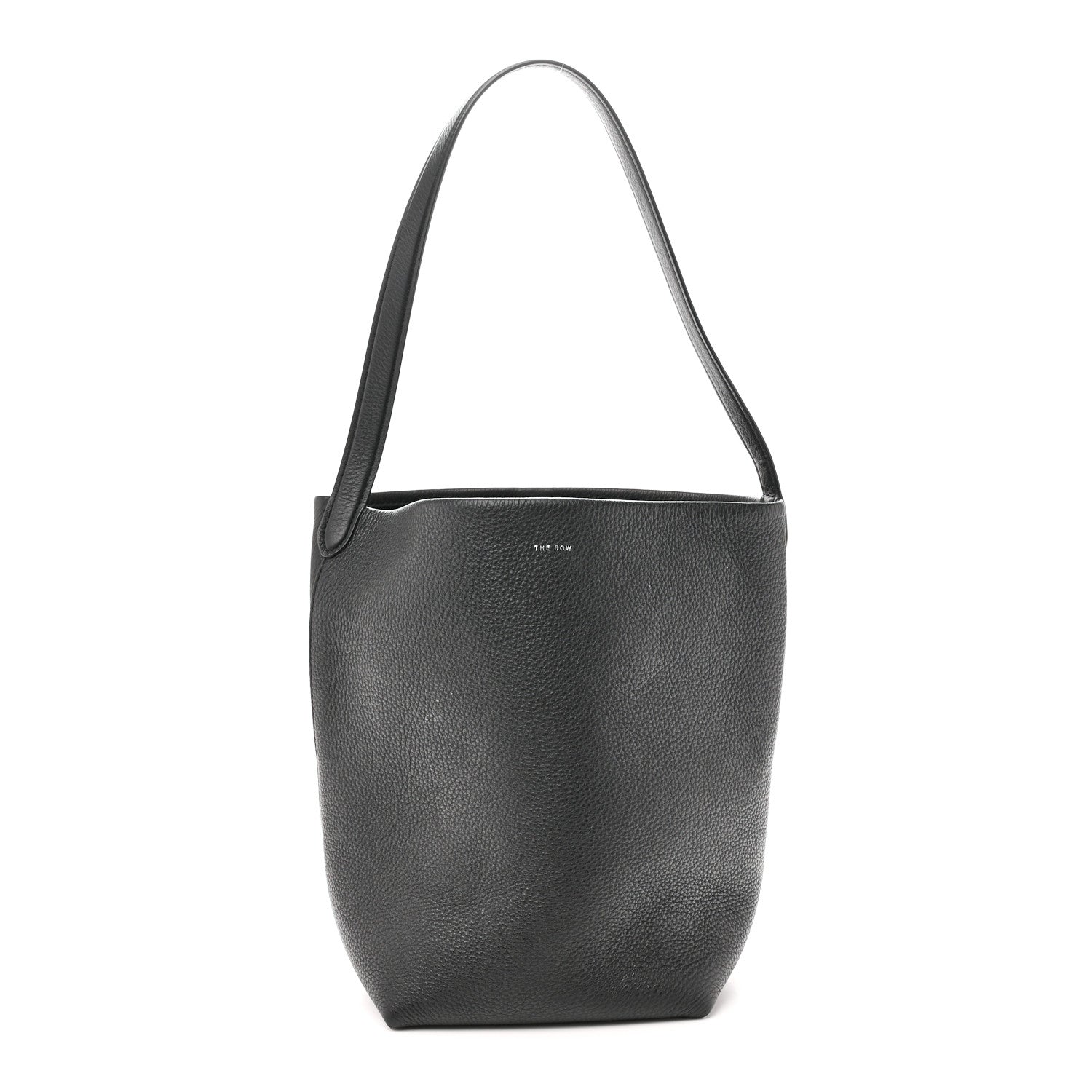 The Row Grained Calfskin Medium N/S Park Tote Black 1 of 9