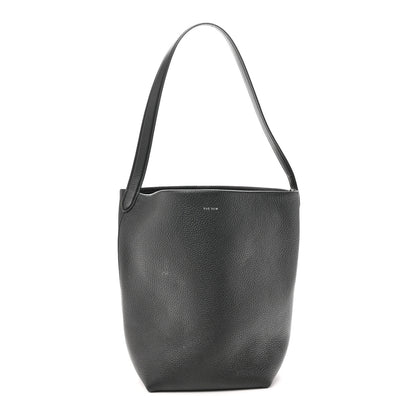 The Row Grained Calfskin Medium N/S Park Tote Black 1 of 9