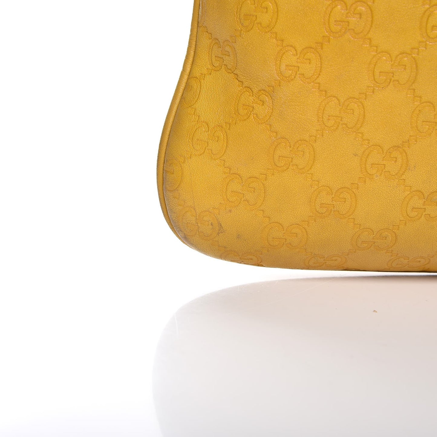 Guccissima Medium New Britt Hobo Yellow