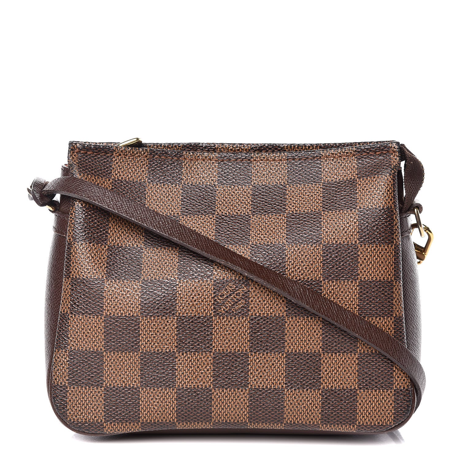 Louis Vuitton Damier Ebene Trousse Make Up Bag Pochette 1 of 9