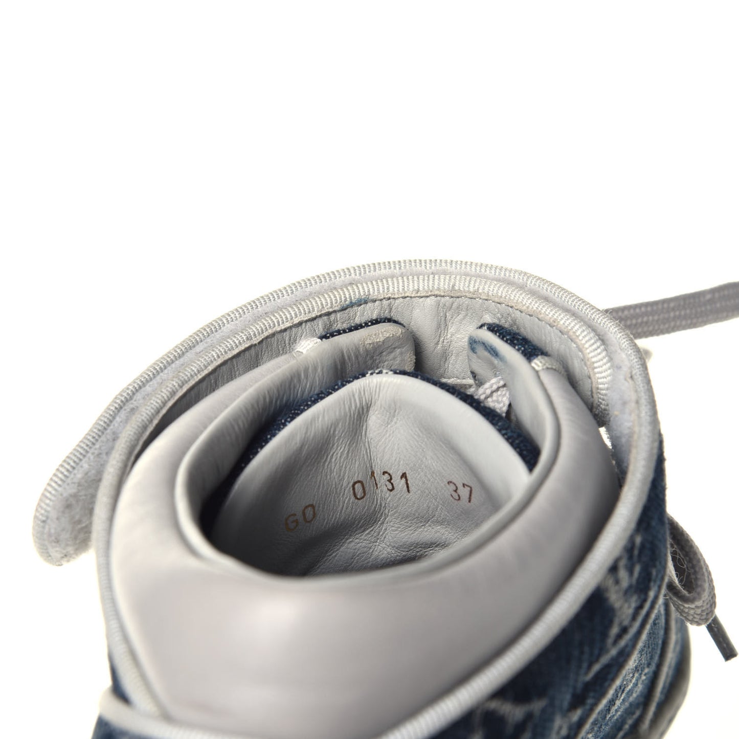 Monogram Denim Acapulco Sneakers 37 Blue