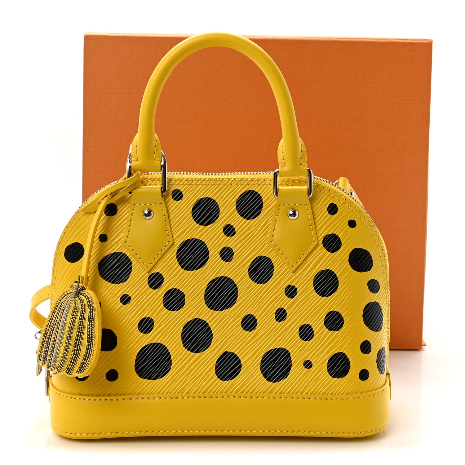 Louis Vuitton LV X YK Epi Alma BB Yellow Black 10 of 10