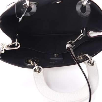 Christian Dior Bullcalf Mini Diorissimo Tote White 5 of 10