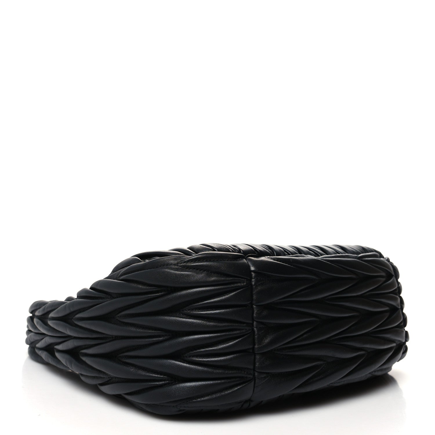 Miu Miu Nappa Matelasse Wander Large Hobo Black 4 of 9