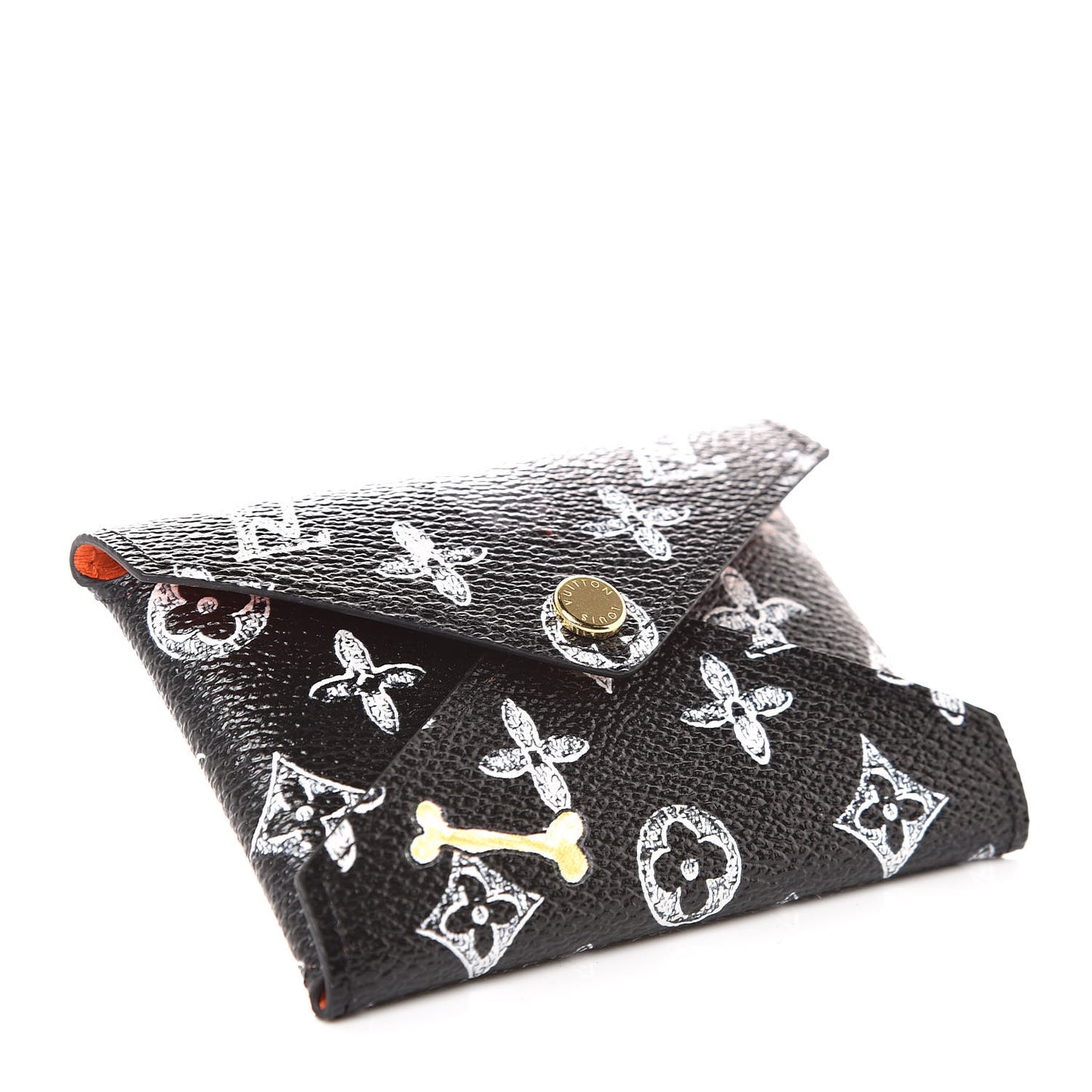 Catogram Small Kirigami Pochette Insert Black White