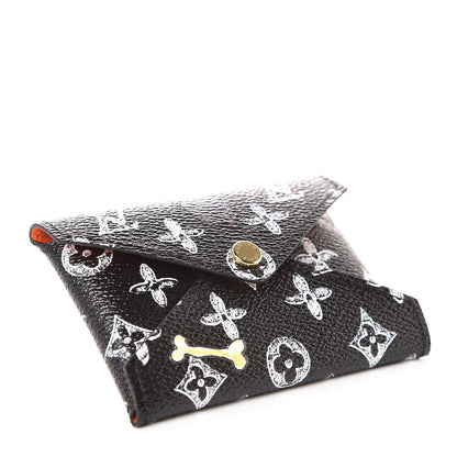 Louis Vuitton Catogram Small Kirigami Pochette Insert Black White 4 of 7