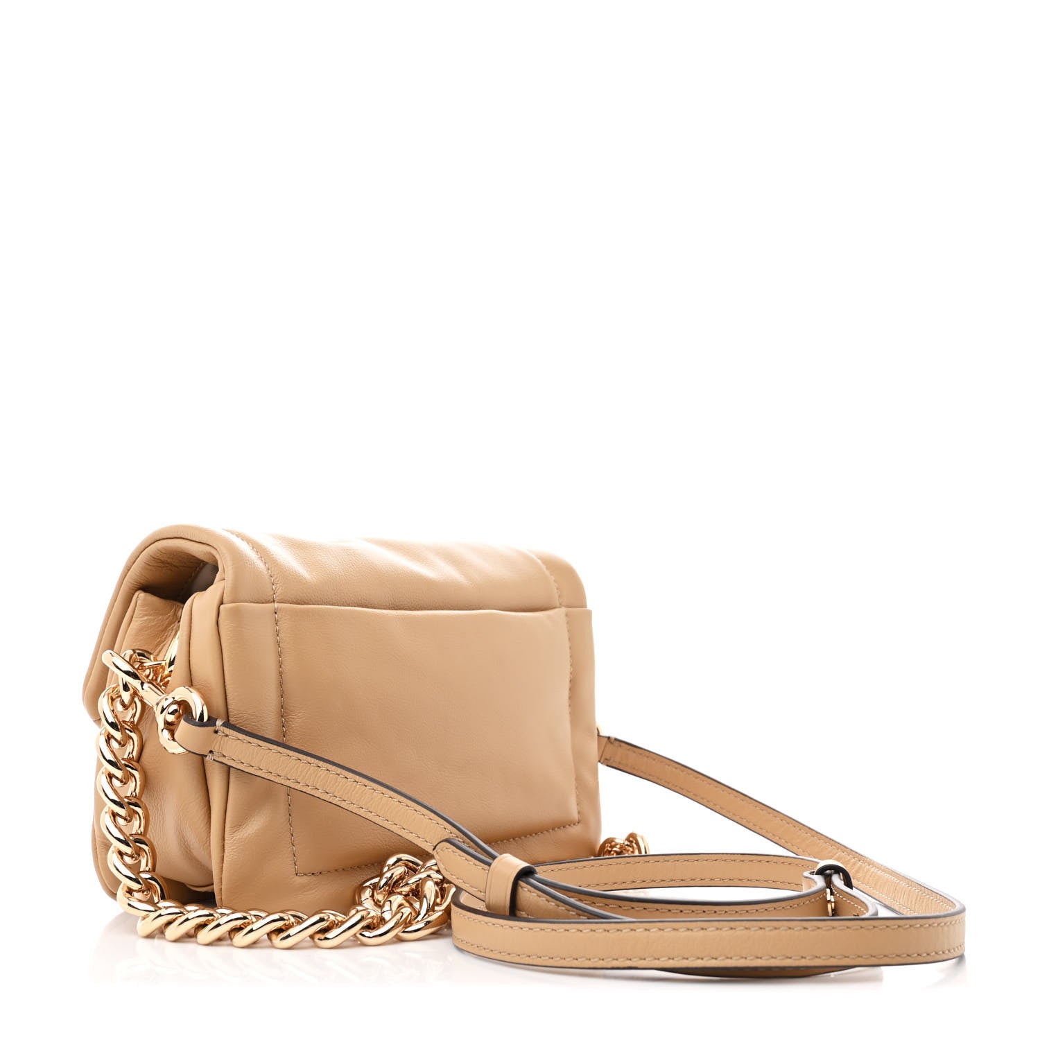 Marc Jacobs Lambskin The Mini Pillow Bag Iced Coffee 3 of 10