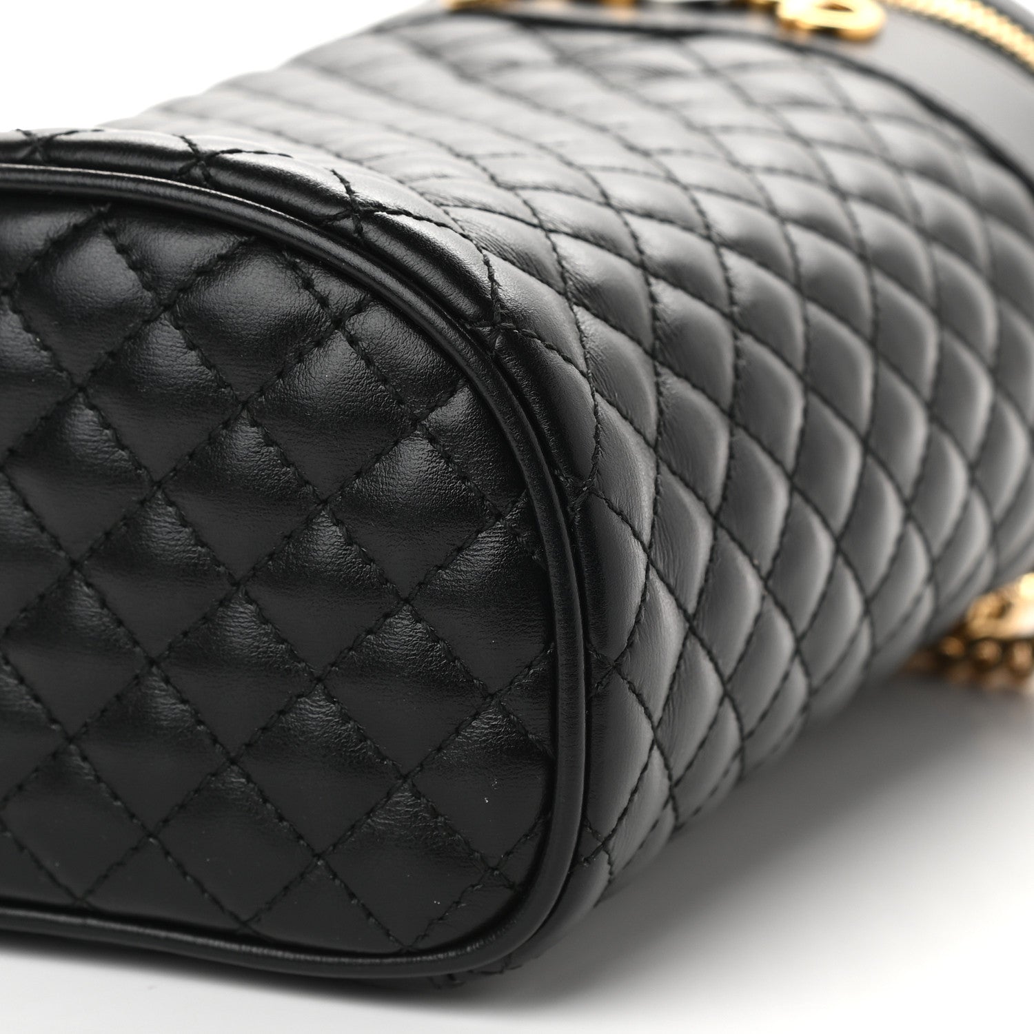Gucci Calfskin Trapuntata Zumi Belt Bag Black 9 of 9