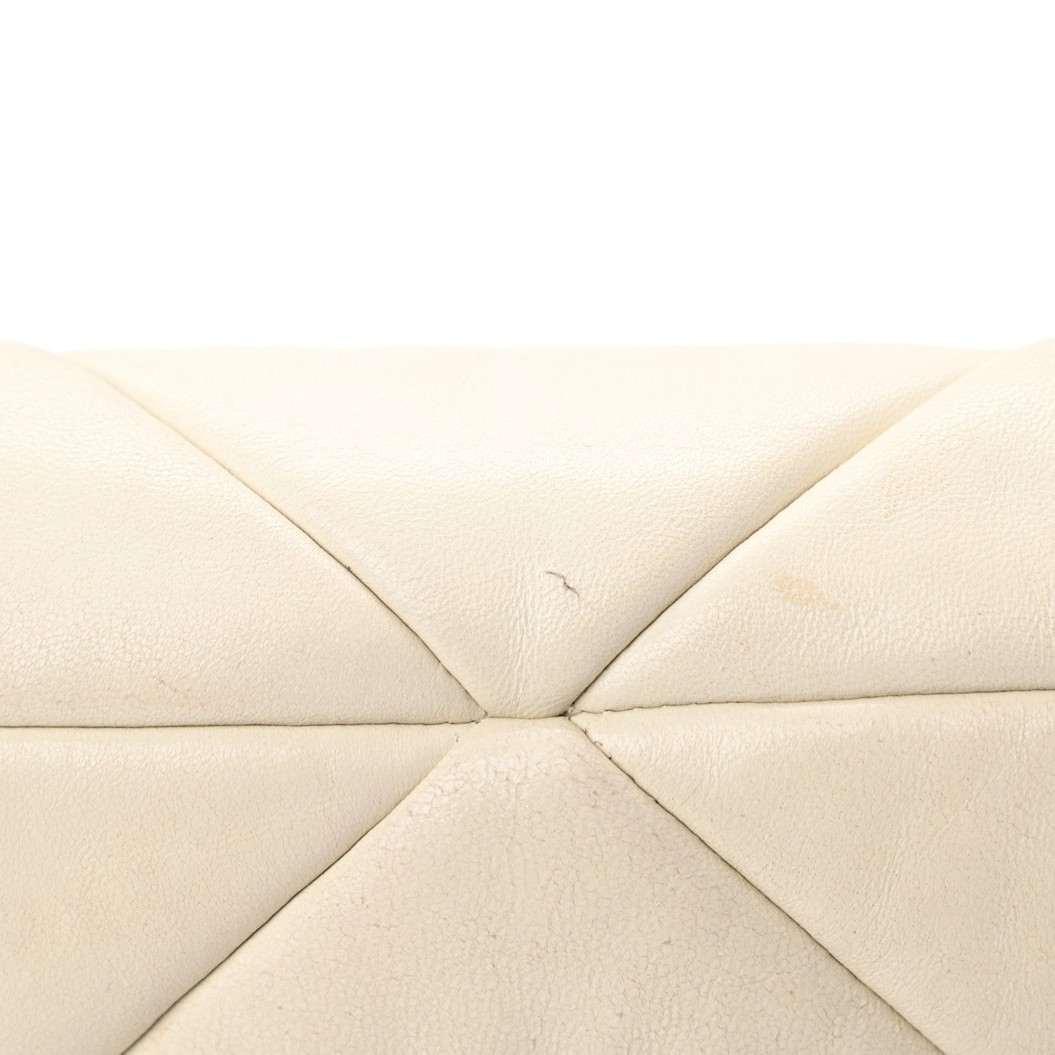 Prada Nappa Re-Nylon Triangle Quilted Patchwork System Flap Shoulder Bag White 14 of 14