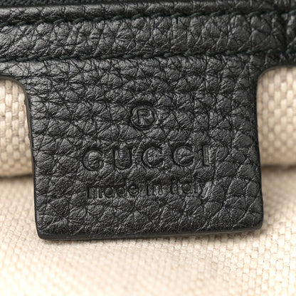 Gucci Pebbled Calfskin Large Soho Hobo Black 6 of 11