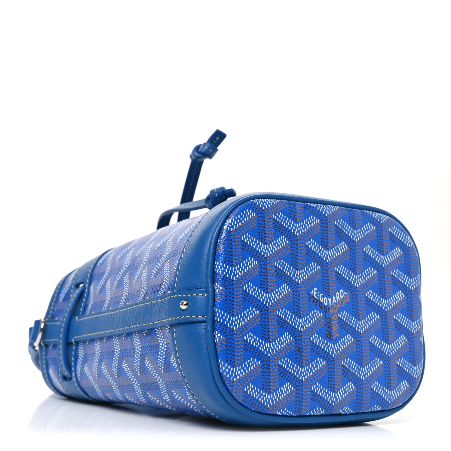 Goyard Goyardine Petit Flot Mini Bucket Bag Sky Blue 4 of 9