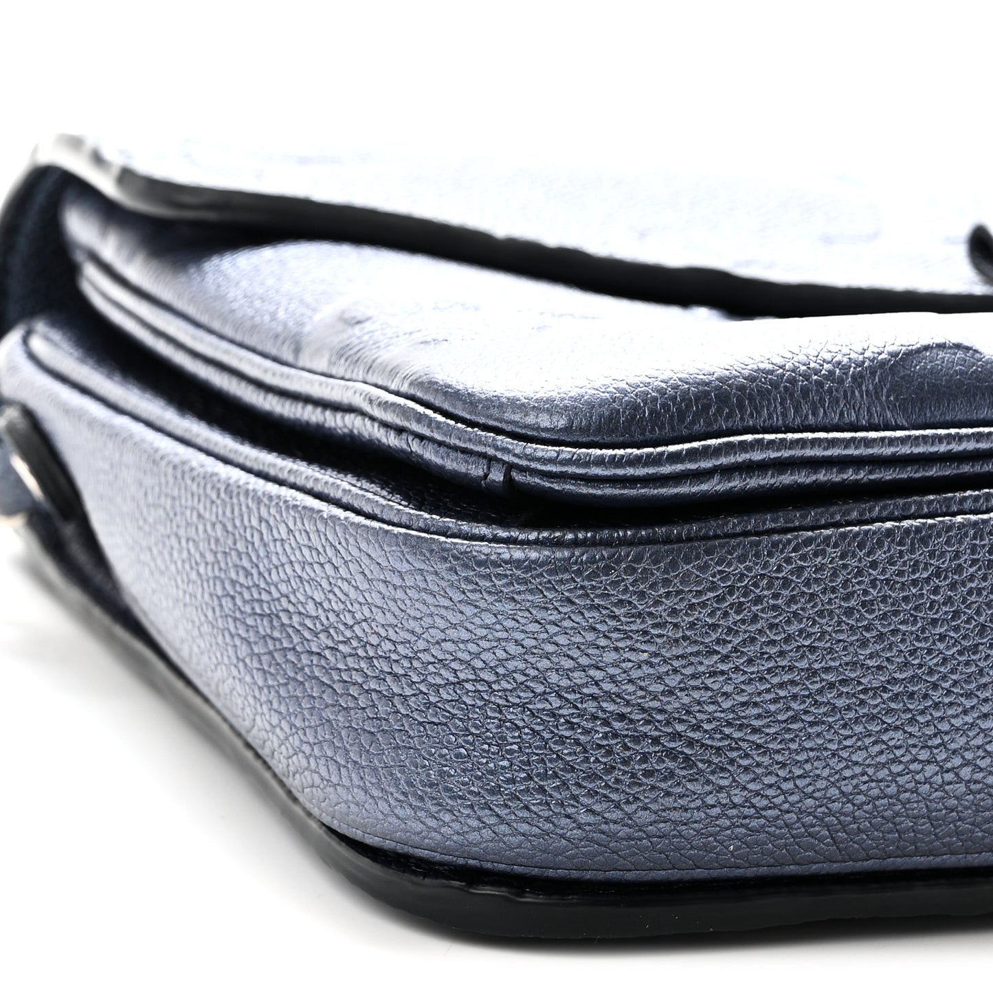Metallic Empreinte Monogram Giant Pochette Metis Navy Nacre