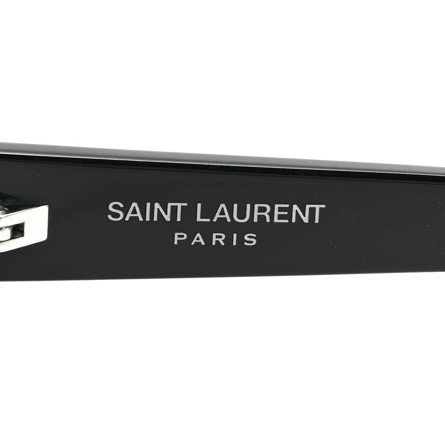 Saint Laurent Acetate Mica Cat Eye Sunglasses SL 276 Black 5 of 7