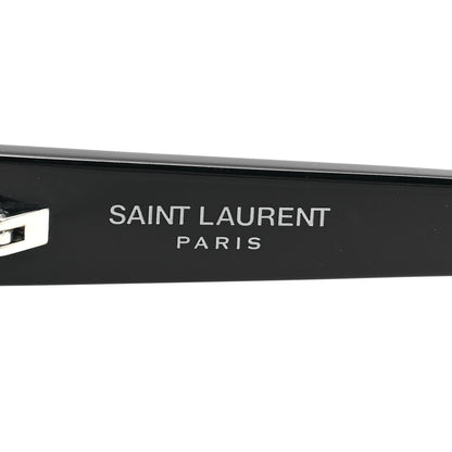 Saint Laurent Acetate Mica Cat Eye Sunglasses SL 276 Black 5 of 7