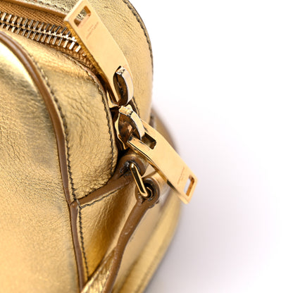 Saint Laurent Metallic Calfskin Small Classic Monogram Camera Bag Gold 18 of 18