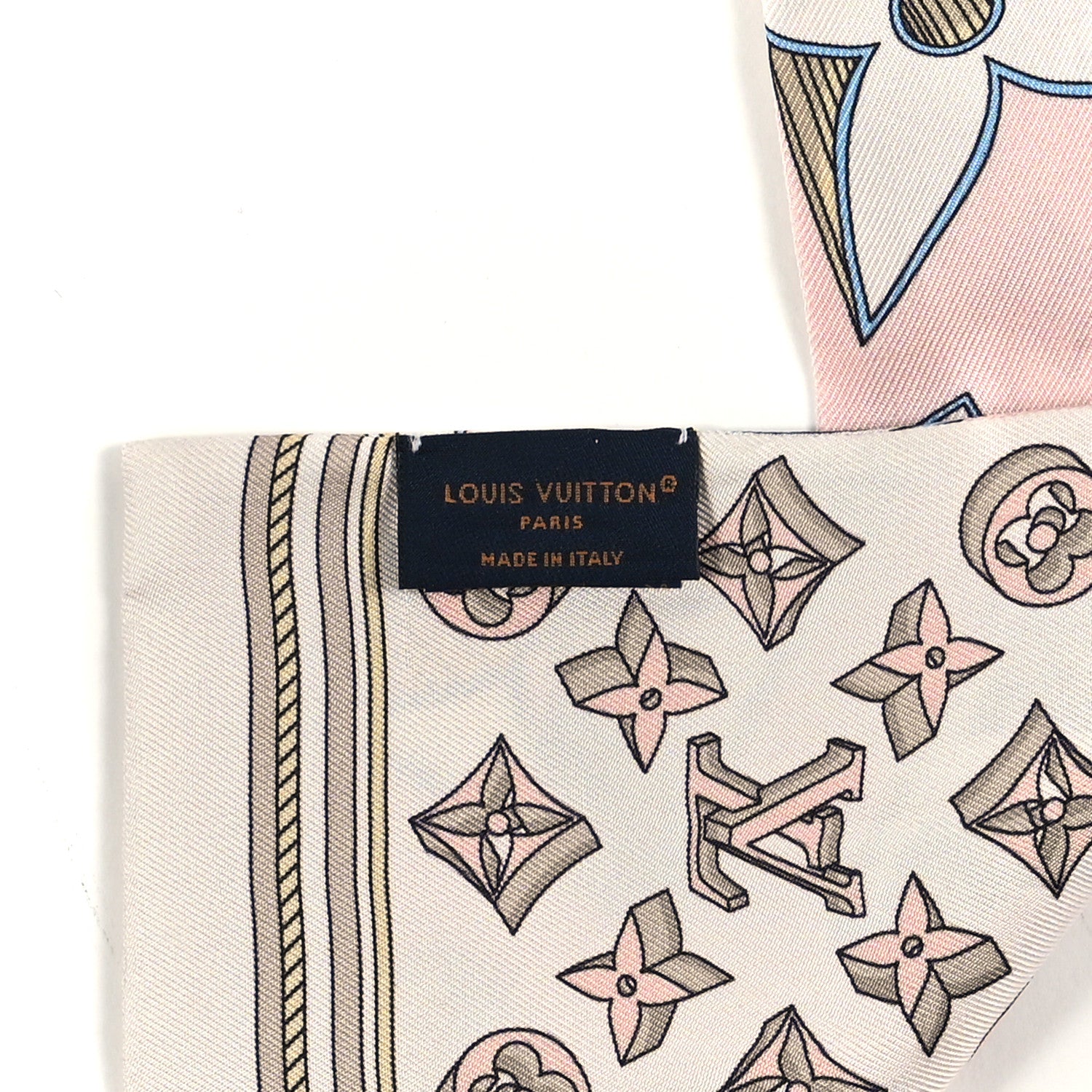 Louis Vuitton Silk Ultimate 3D Bandeau Rose Clair 3 of 3