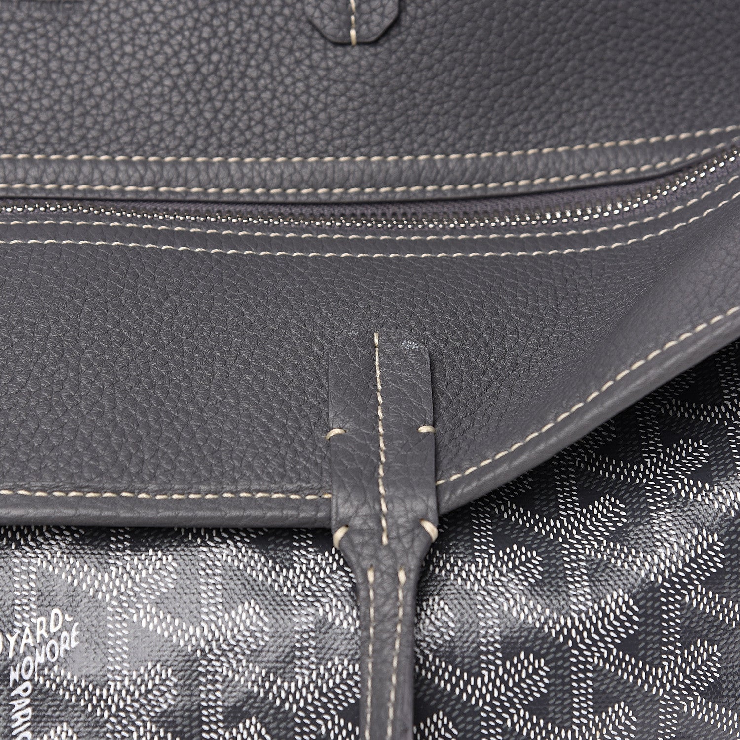 Goyard Goyardine Sac Hardy Pet Carrier PM Grey 10 of 11
